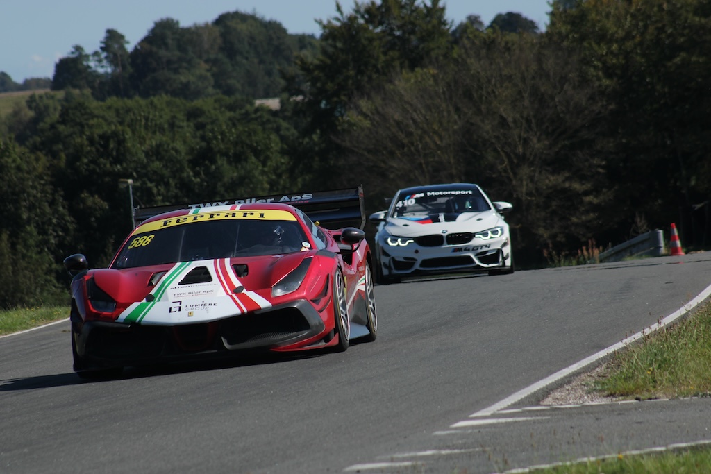 Torben Ingerslev i Ferrari 488 Challenge EVO
(Foto: Motorsporten.dk)
